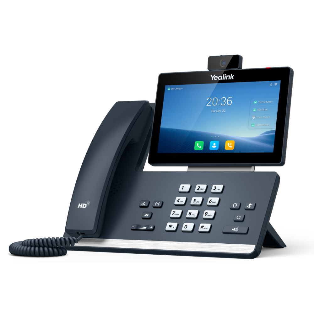 SIP-T58W-CAM - Yealink T58W IP Phone with 2MP Camera & Bluetooth