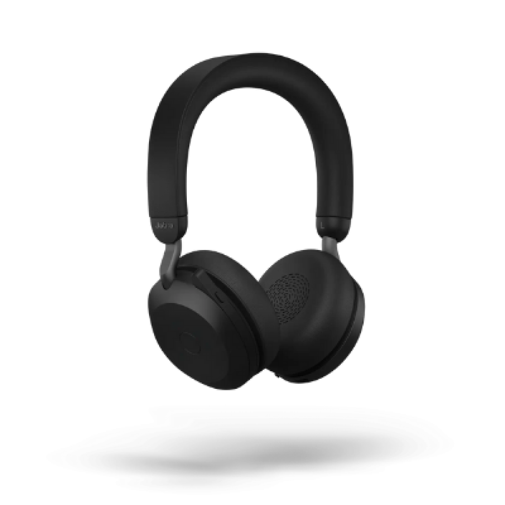 27599-989-899 - Jabra Evolve2 75 Headset: Ergonomic, Noise-Isolating, 30m Range