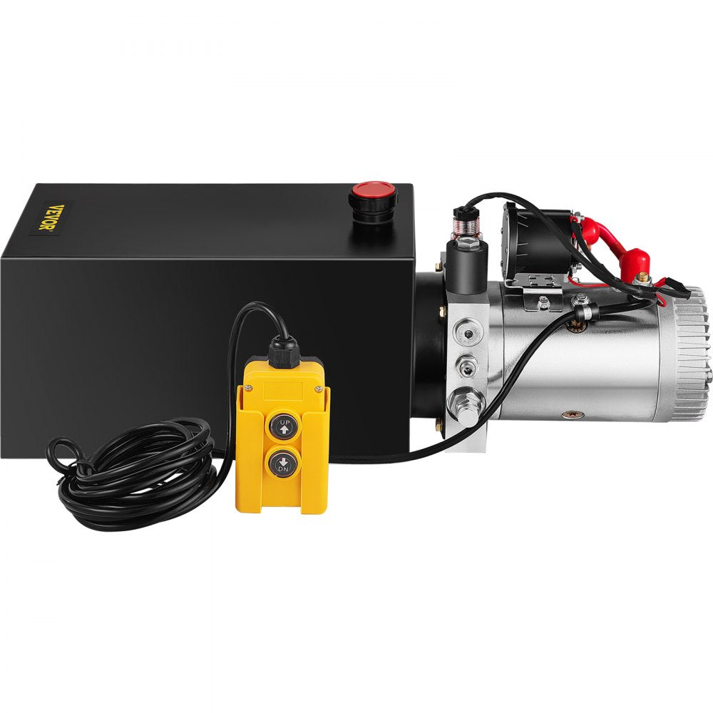 10QSAMHP - 10 Quart Metal Hydraulic Pump with 12V DC Motor