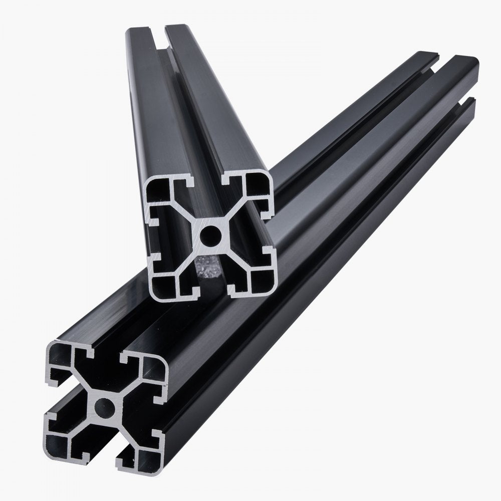4040-100-4 - 39.37" Anodized Aluminum T-Slot Linear Rail Set