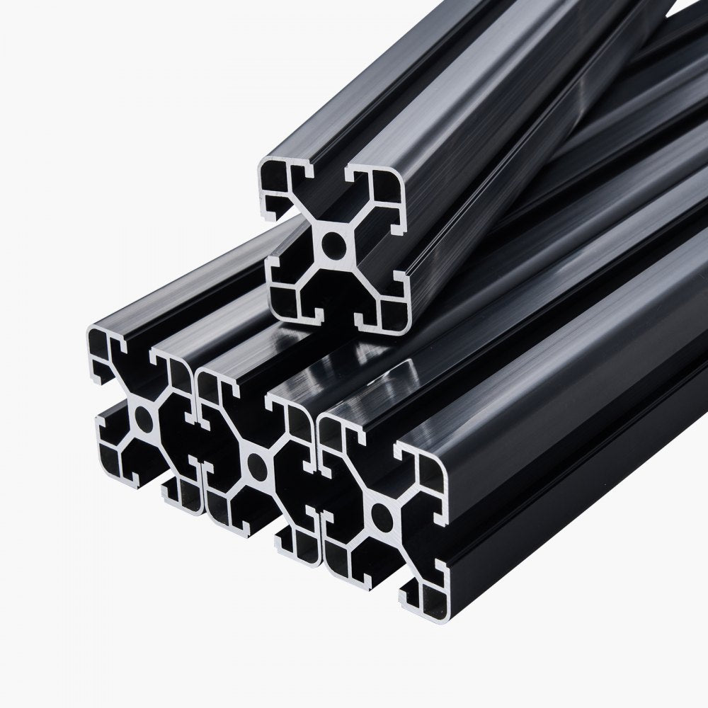 4040-60-4 - Durable 23.6" Anodized Aluminum T-Slot Linear Rail, 4pcs Set