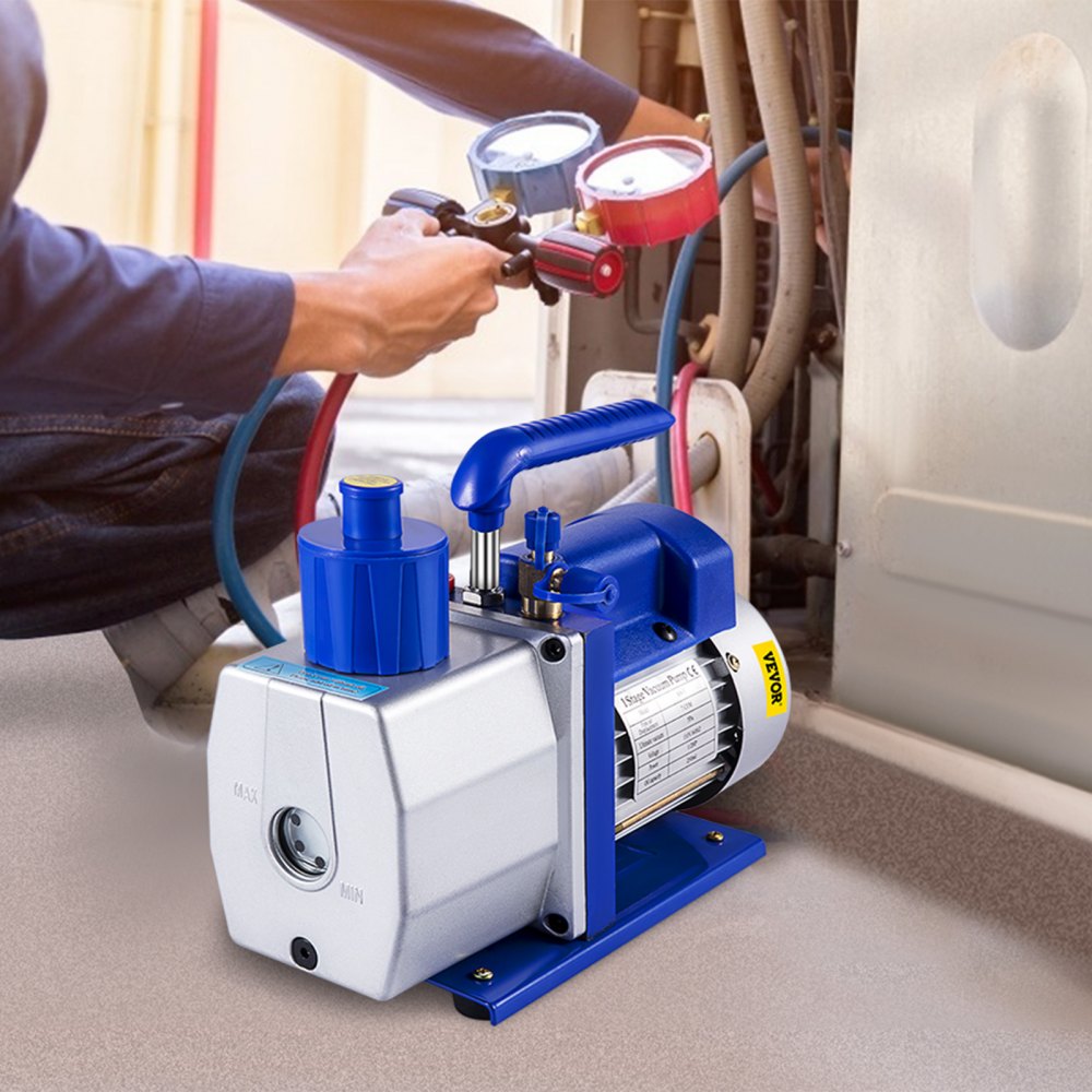 RS-1 - 7 CFM VEVOR Vacuum Pump with Durable Aluminum Build