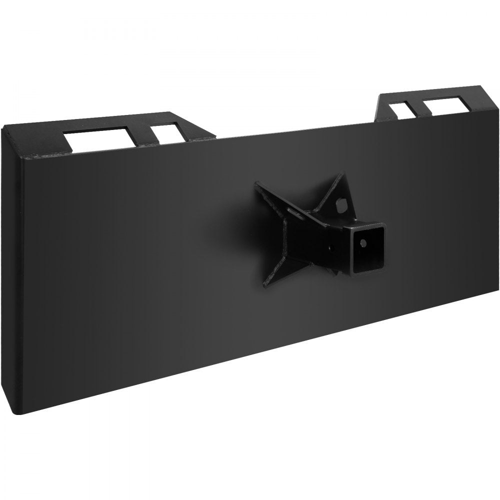 Thick Mount Plate - 45" Heavy-Duty Steel Skid Steer Mount for Easy Attachment