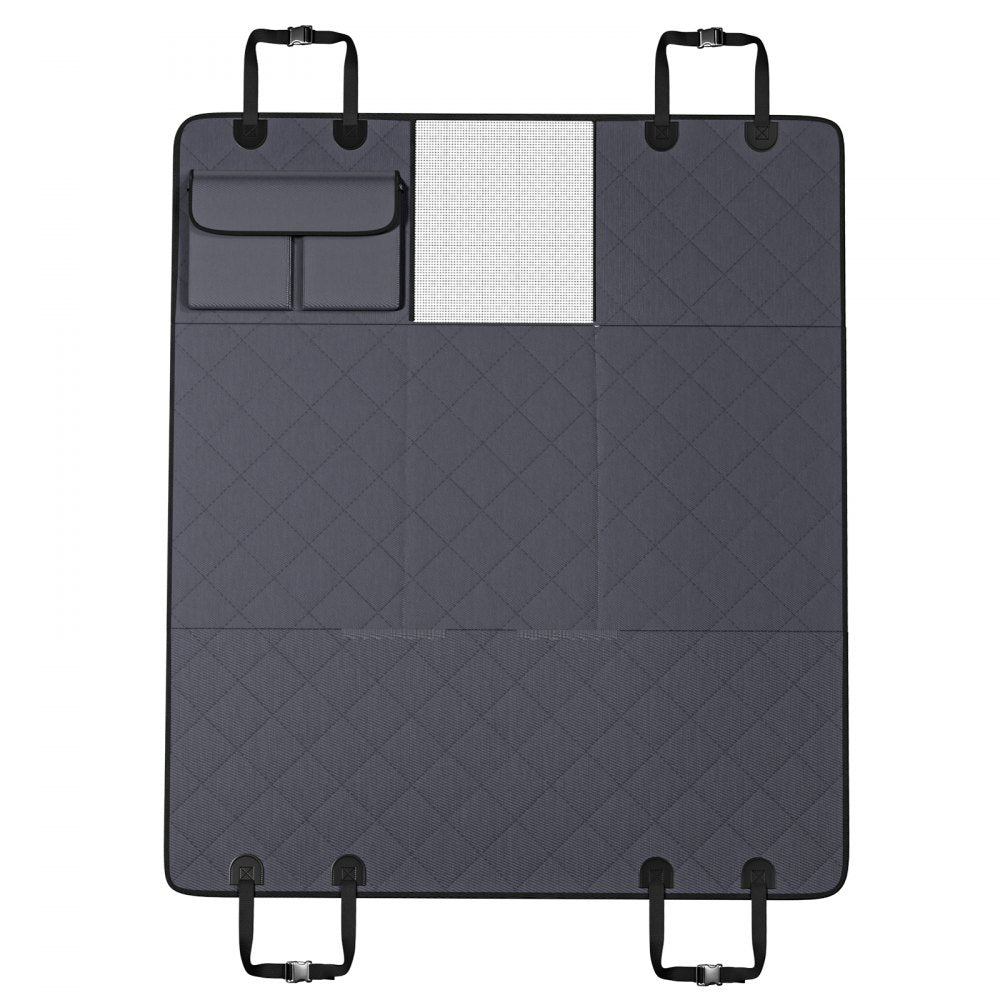 WMDY24159 - 54" x 24" Waterproof Dog Car Seat Cover with Non-Slip Safety Belt