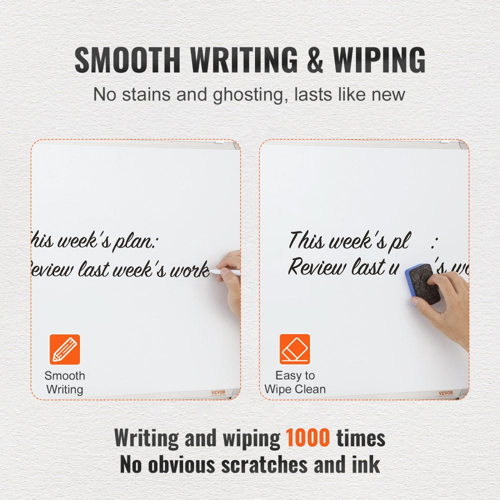 010979781872 - 24 x 18 Magnetic Whiteboard for Home & Office Use