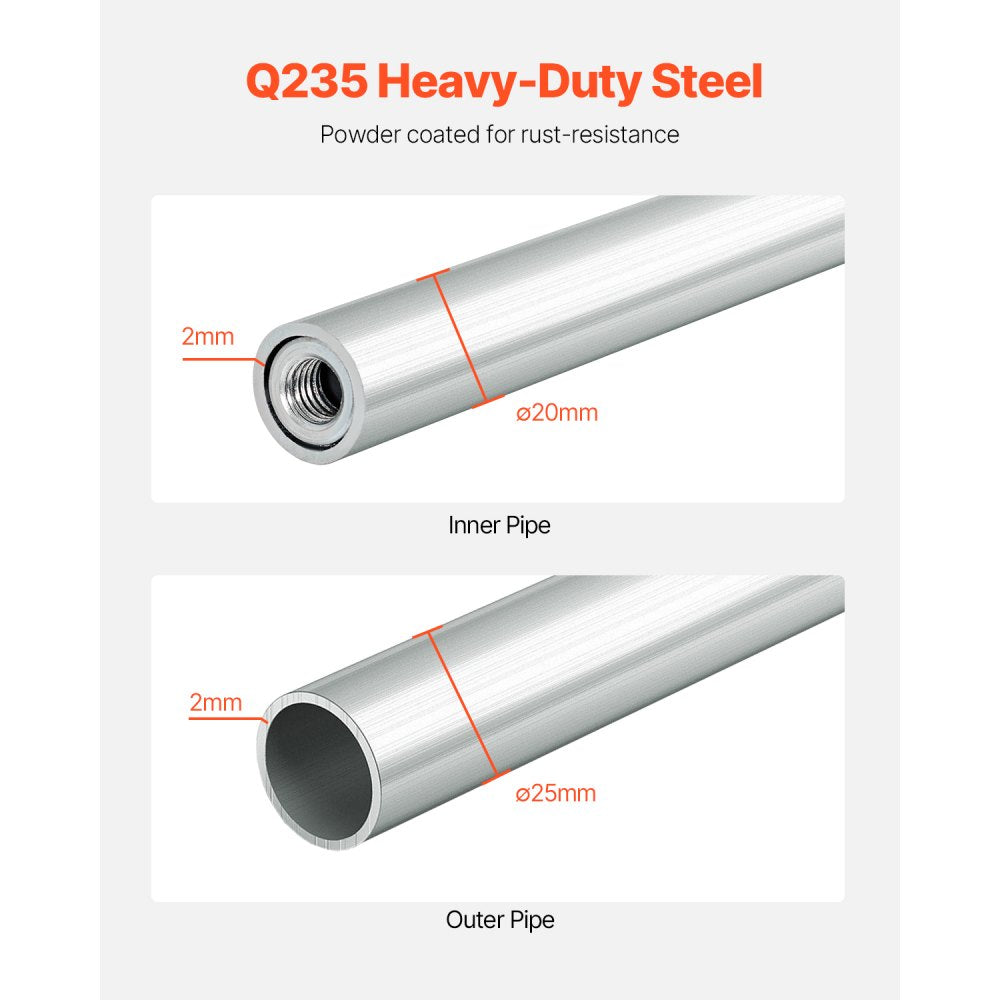 TC0519 - Adjustable Wall-Mounted Tire Rack for 4 Tires, Supports 400 lbs