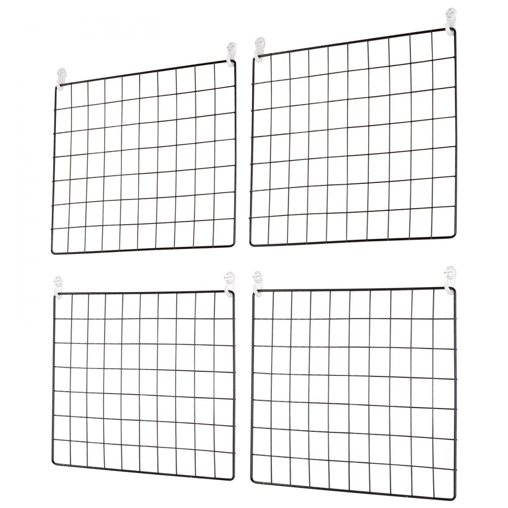 JL-ZPQ-04H - Durable Iron Grid Wall Panels 11.8x15.7" for Jewelry & Photos