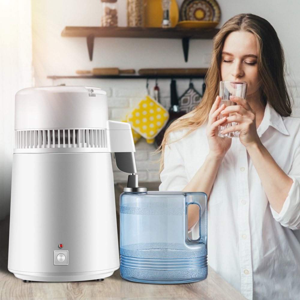 YMK40101 - 1.3L Stainless Steel Water Distiller for Home & Office Use