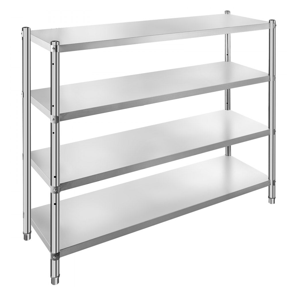VV-SSS-4-72 - 4-Tier Stainless Steel Shelf with 330 lbs Capacity