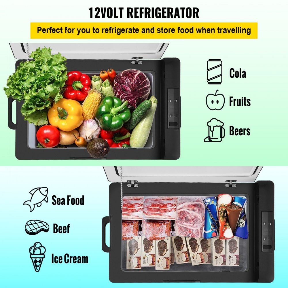 C40 - Portable 42 Quart Fridge, -4℉ to 68℉ with APP Control