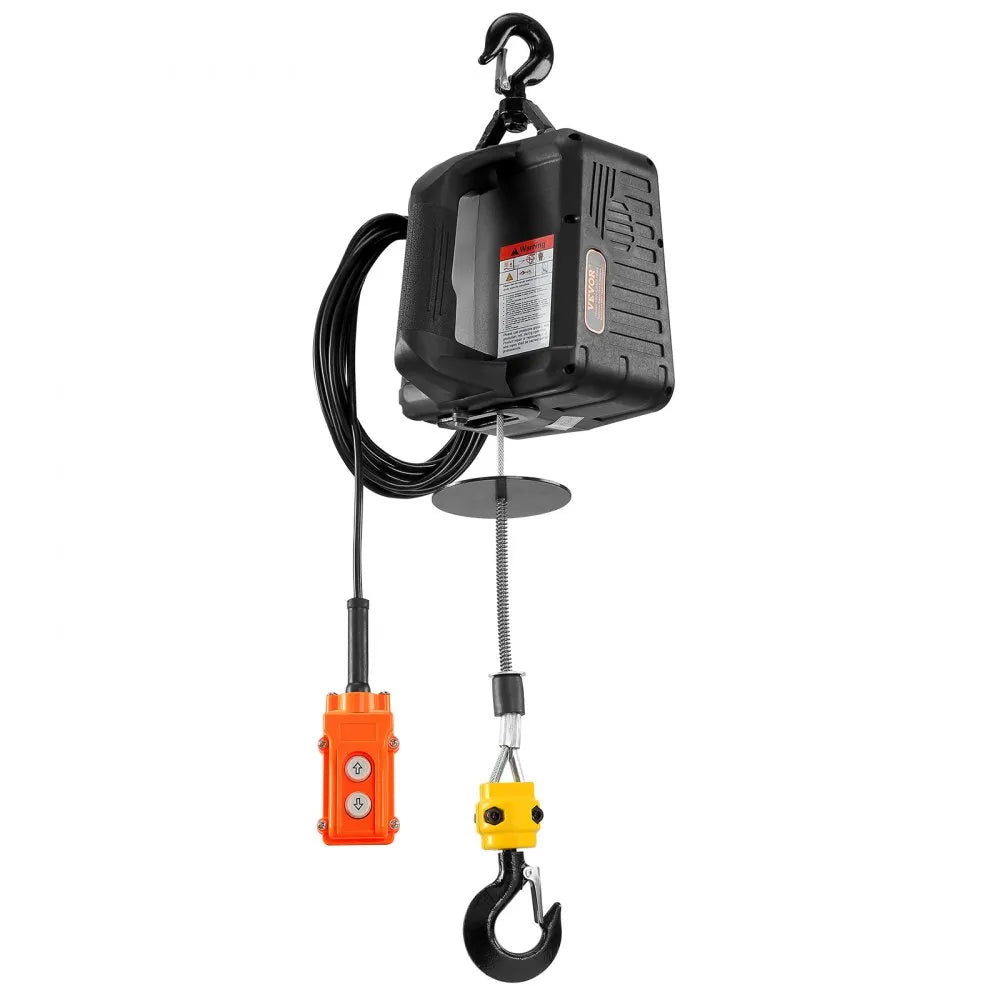 500-C - VEVOR 1100 lbs Electric Hoist Winch with 19ft Remote Control