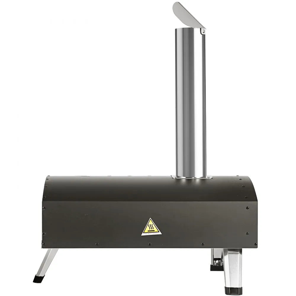 GB-PO12D - 12-Inch VEVOR Outdoor Oven: Pellet & Charcoal, 1000°F Heat