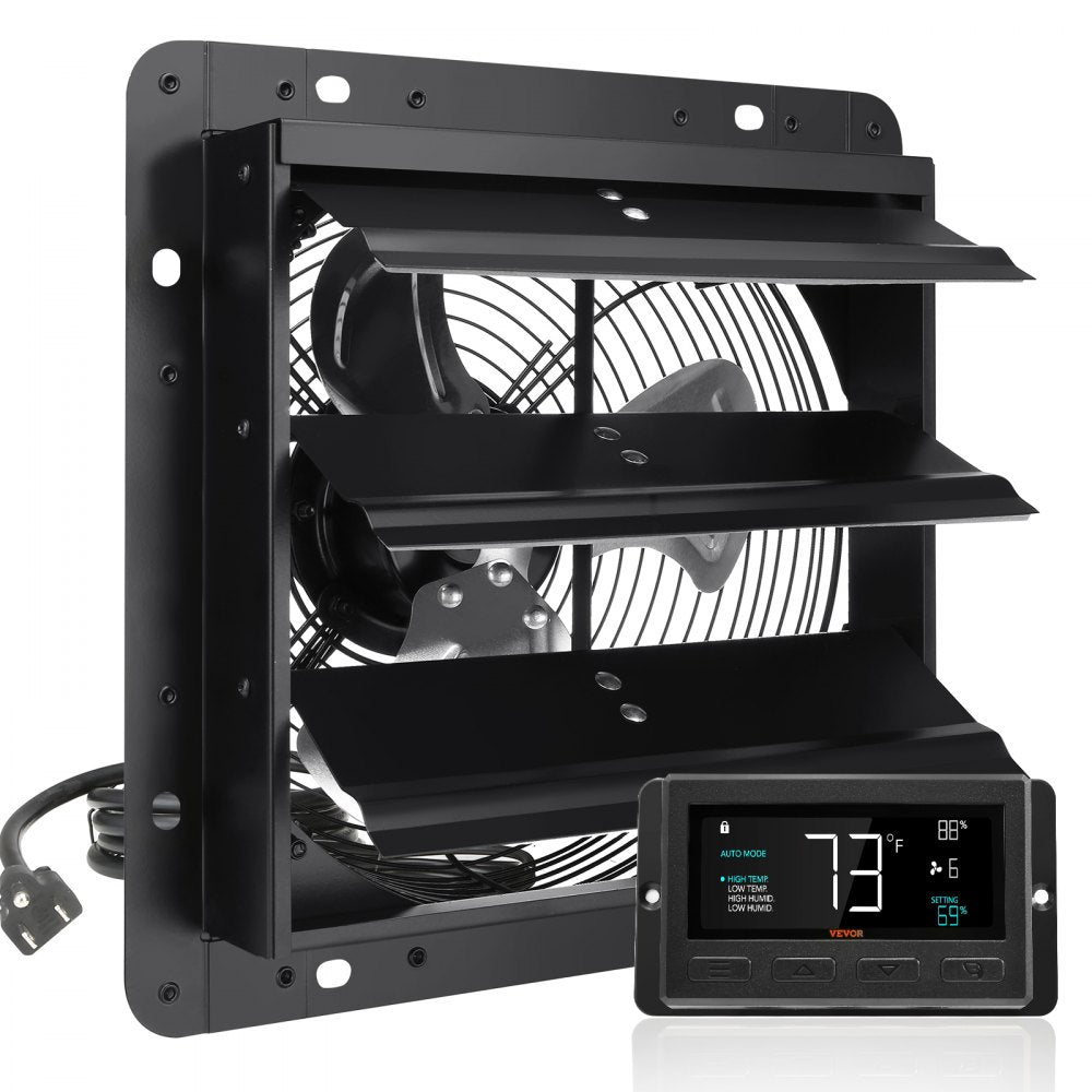 VV-ECPQS-10 - 10'' Durable Shutter Exhaust Fan for Ventilation & Cooling