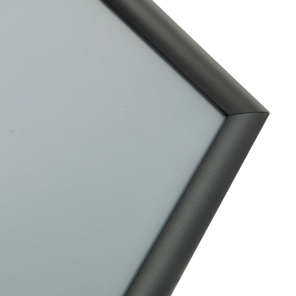 SW-02 - Durable 11x17 Inch VEVOR Aluminum Sign Holder in Black