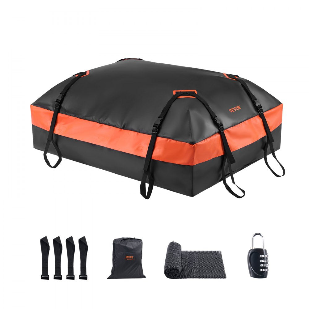 THCB-T0415 - Waterproof 15 Cubic Feet Car Rooftop Cargo Carrier Bag