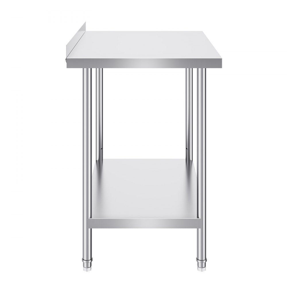 HET-24*36-L - Durable 24"x36" Stainless Steel Work Table for Versatile Use