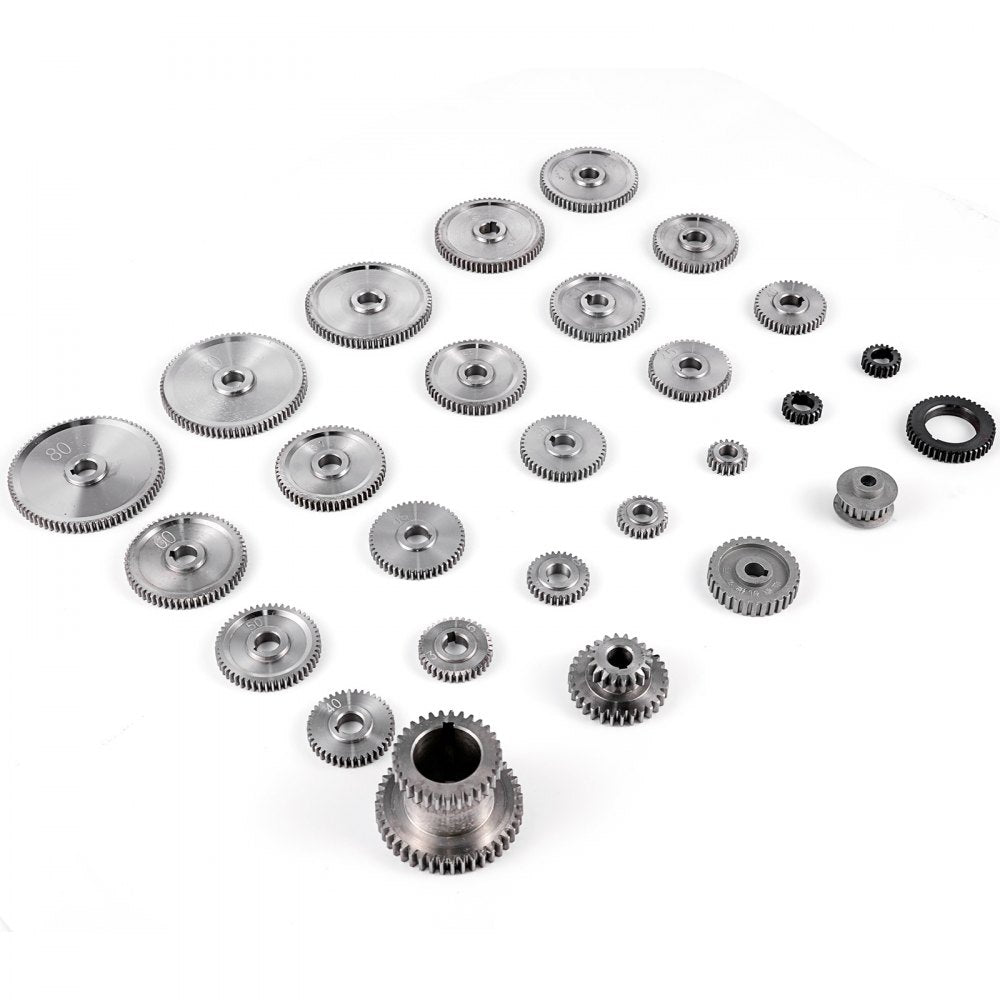 CJ0618 - 27PCS High-Quality Gear Set for CJ0618 Mini Lathe