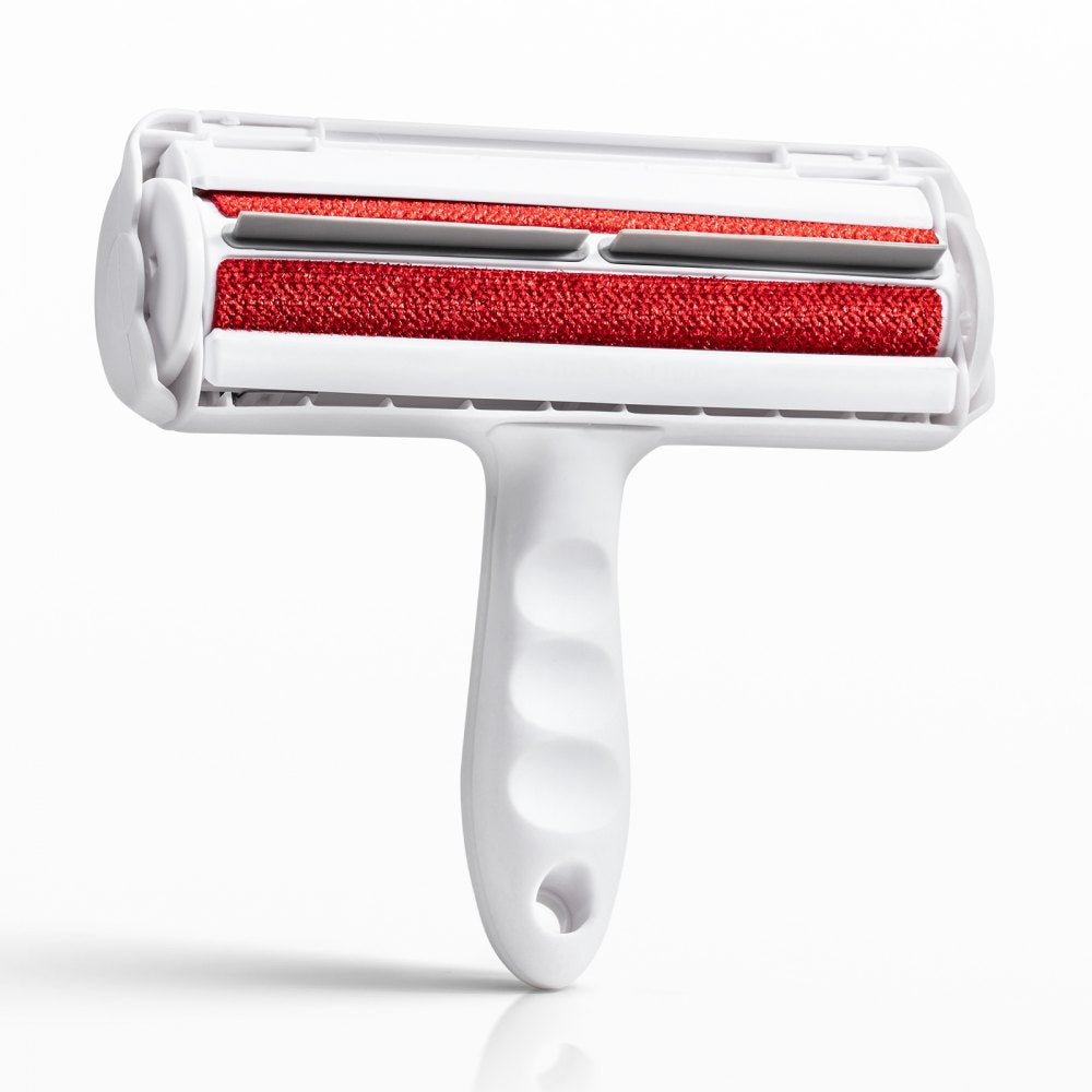HF-001 - Dual-Sided Reusable Pet Hair Remover Roller with Built-In Chamber