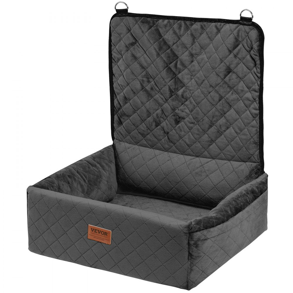 JBS-PCS-003-BLACK - Elevated Black Dog Booster Seat for Up to 40 lbs