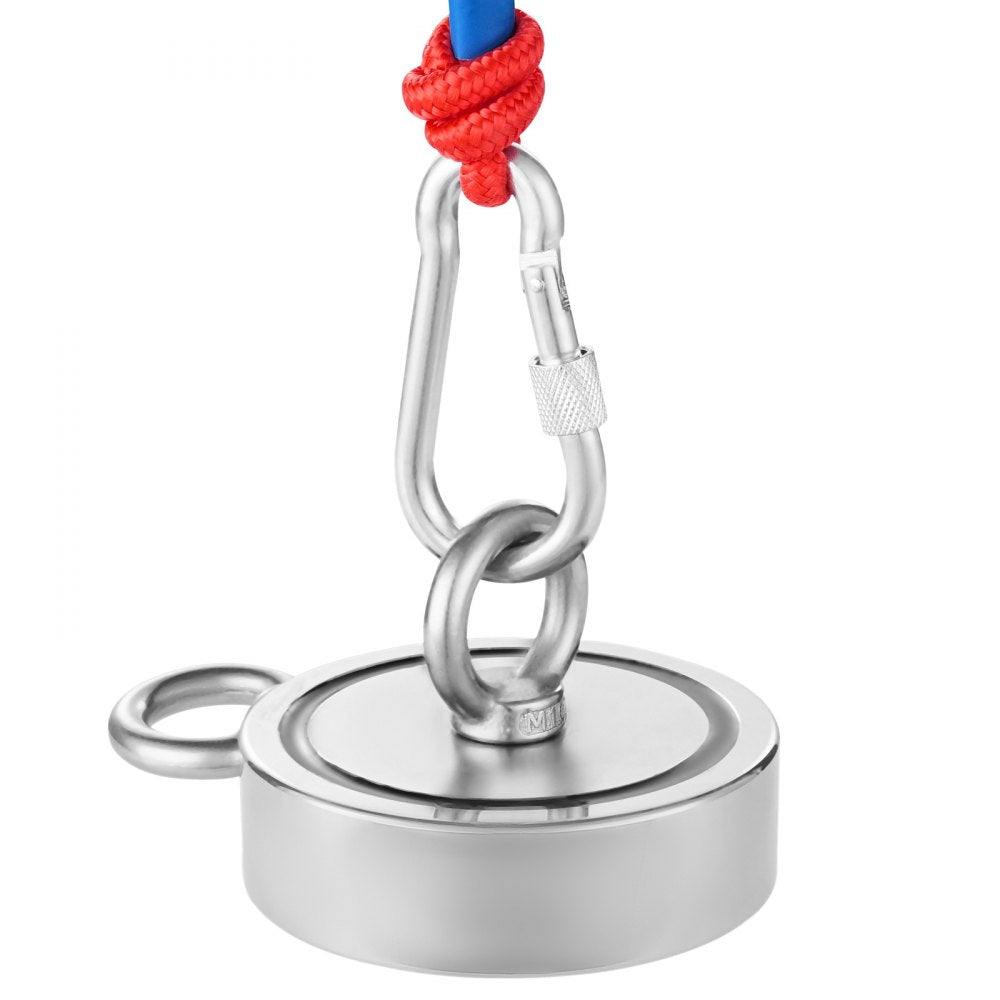 MG L-94DR-1700 LBS - Powerful 1700 LBS Neodymium Fishing Magnet Kit