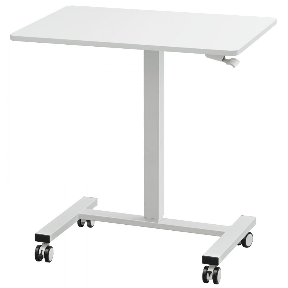 GT-SR50-5 - Adjustable Mobile Standing Desk 28"-44", 40 lbs Capacity