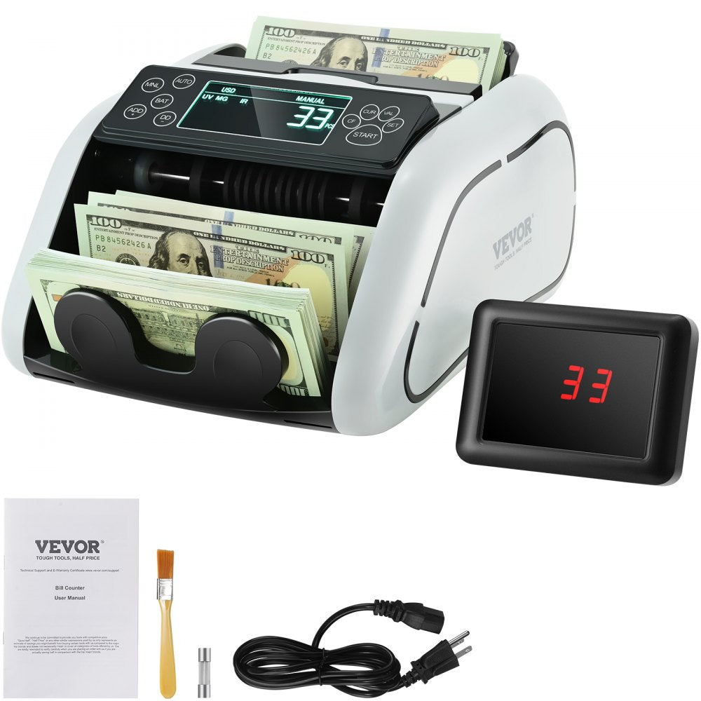 K07 - High-Speed Currency Counter with UV/MG/IR Detection