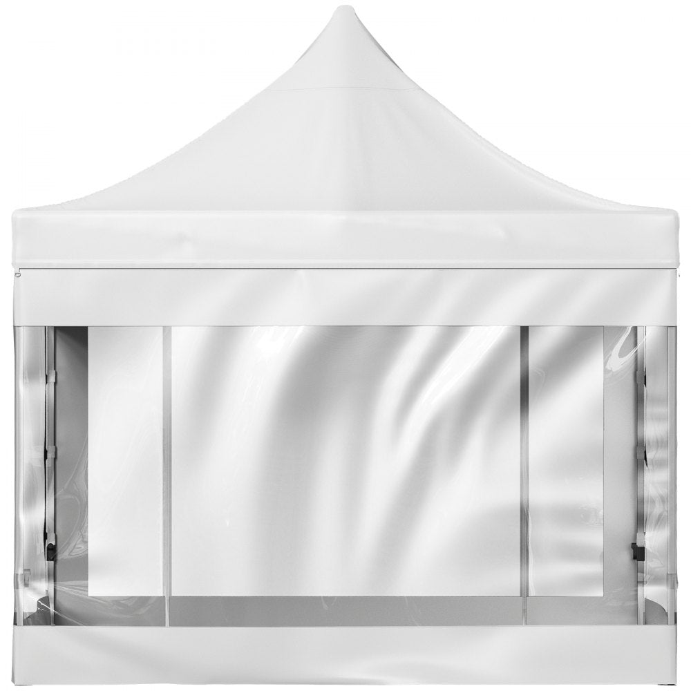 010747809967 - 10x10 ft Waterproof Canopy Tent with Clear Sidewalls