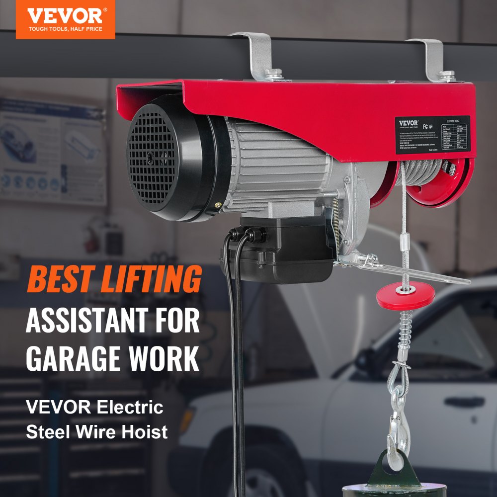 010970587621 - 2200 lbs Heavy-Duty Attic Lift with 40ft Reach