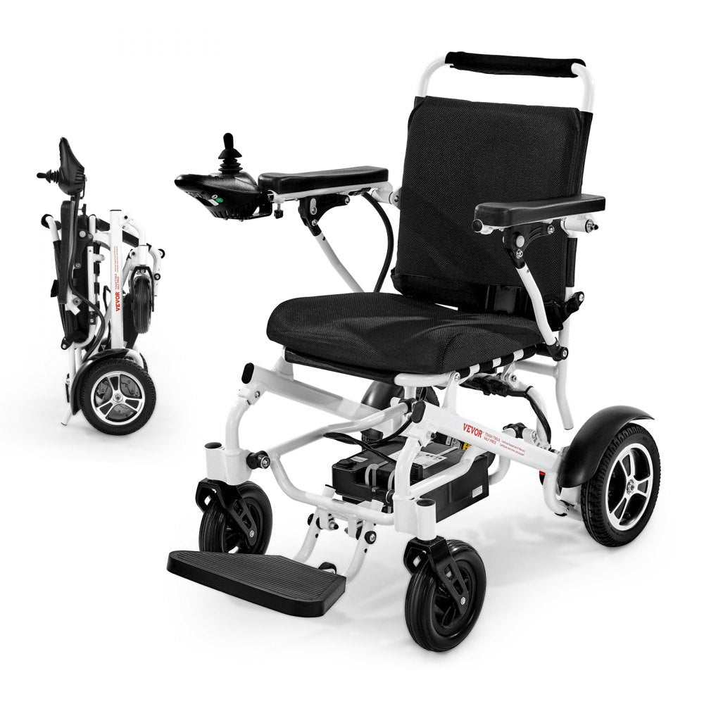 JRWD6010 - Foldable Electric Wheelchair for Easy Travel, 300lbs Capacity