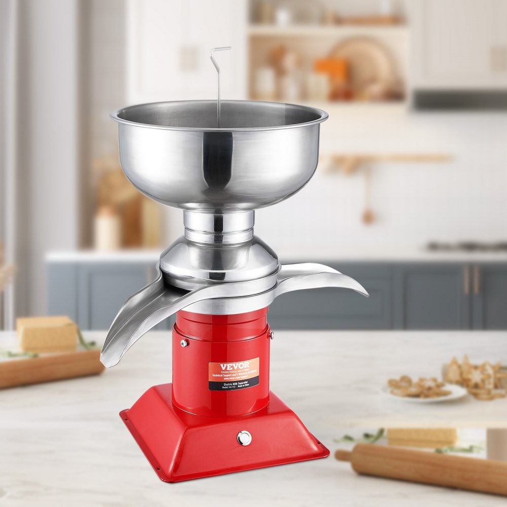 NNJ-F50 - 100L/H VEVOR Quiet Cream Separator with 304 Stainless Steel Design