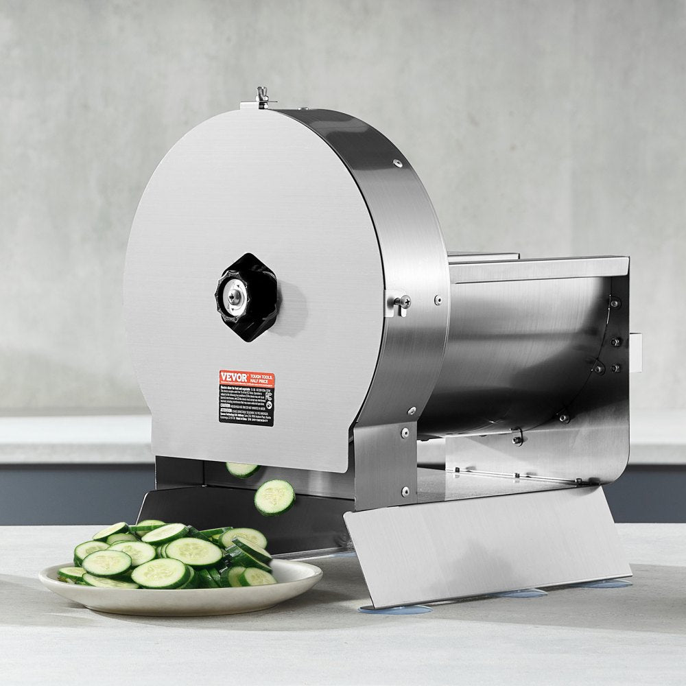 SL-06 - Adjustable Electric Vegetable Slicer, 0-0.5" Thickness for Perfect Cuts
