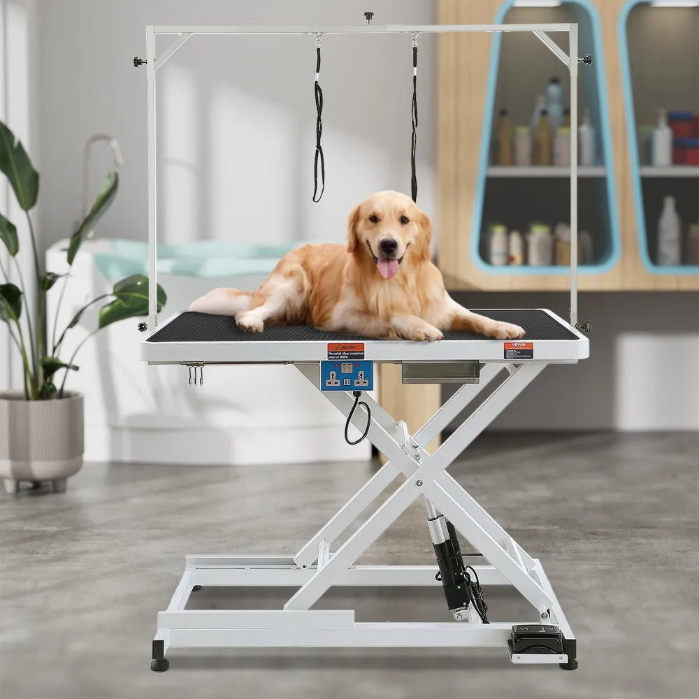 LZGT-301-U - 50" Electric Adjustable Grooming Table for Pets up to 400 lbs