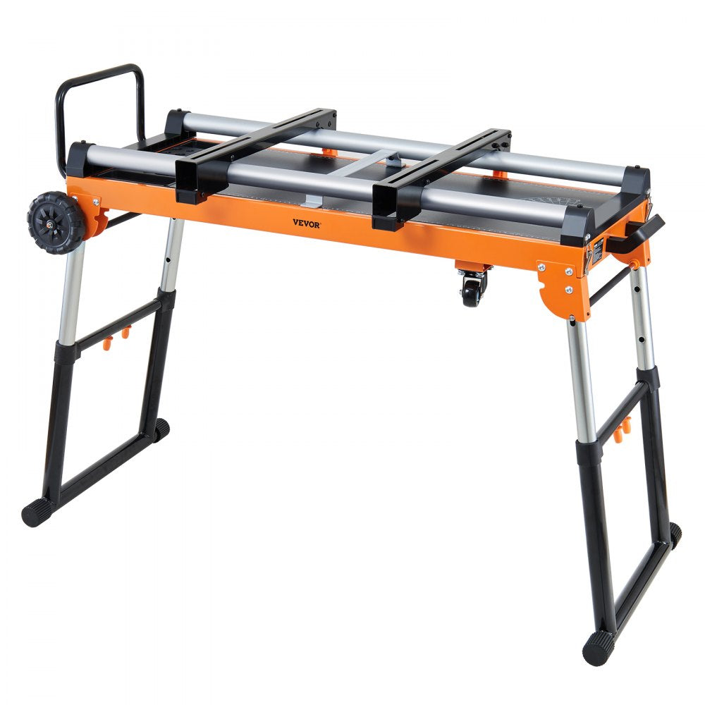 010920821563 - 5-in-1 Miter Saw Stand Supports Up to 330lbs