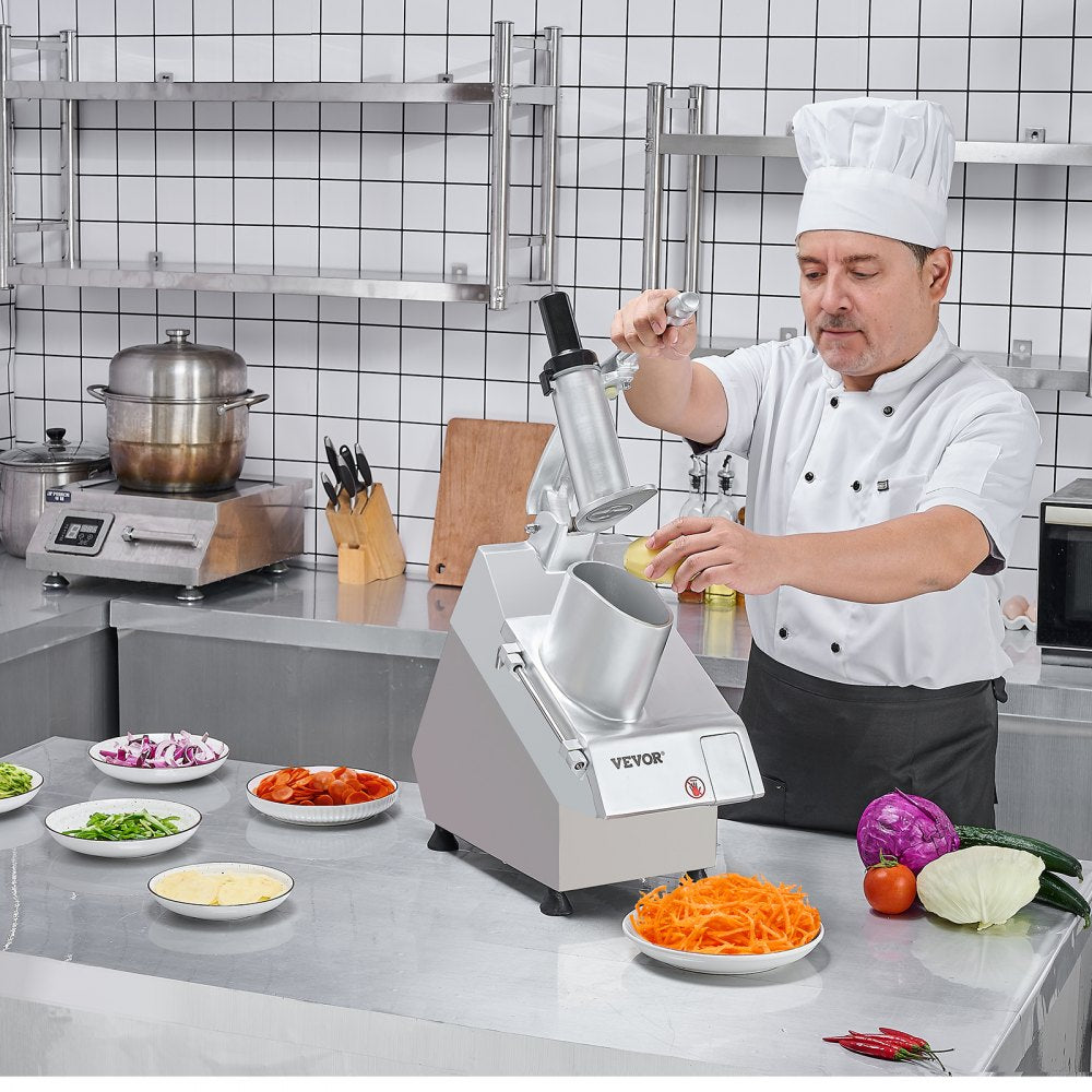 VC60MS - 550W Food Processor with 6 Sharp Blades for Quick Chopping