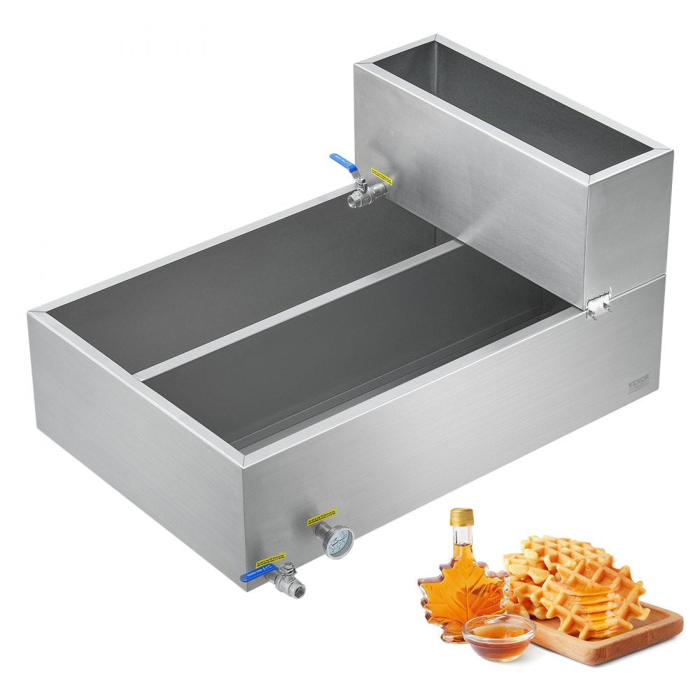 ZFQ-132L-TB - 35 Gallon Stainless Steel Maple Syrup Evaporator with Thermometer