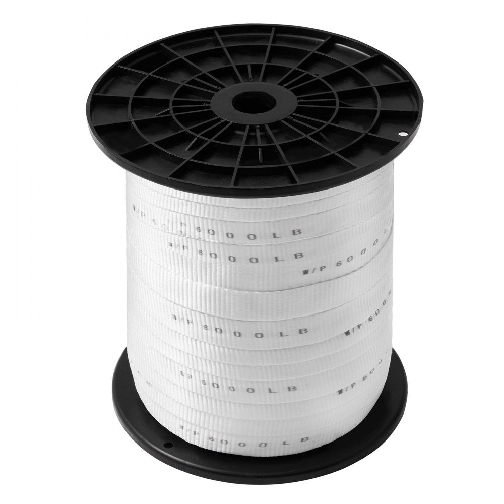 161M254CO6 - Heavy-Duty 1" x 528' Polyester Pull Tape with 6000 lbf Strength