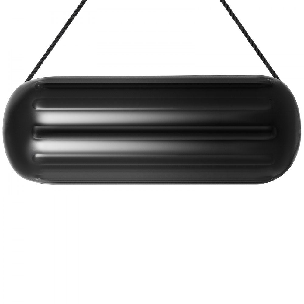 10" x 28" Boat Fender - Durable Ribbed Vinyl Bumper Pack of 4