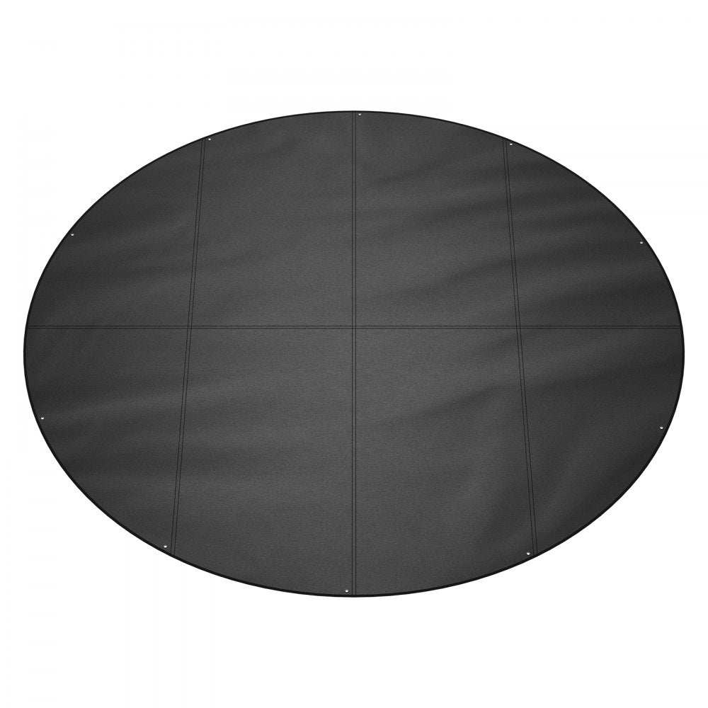 NLSSGBOX18FT - 18 Ft Round Pool Cover, Durable 420D Oxford Fabric