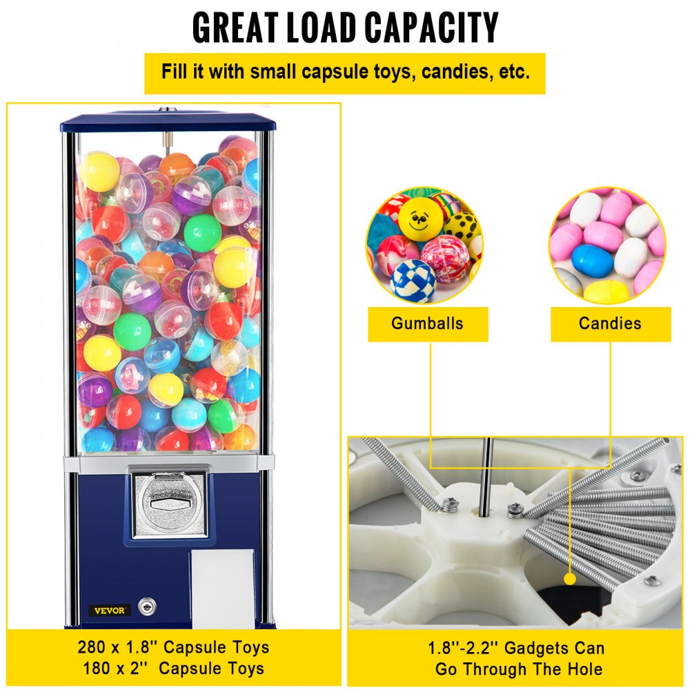 VV-OCM-B25 - 25.2" Durable Candy Vending Machine for Kids' Fun