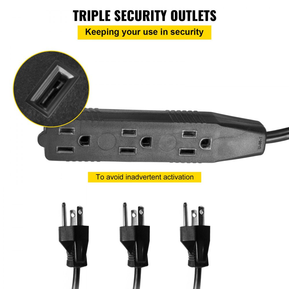 AE315AWG16 - 50ft VEVOR Retractable Cord Reel with 3.2ft Lead-In