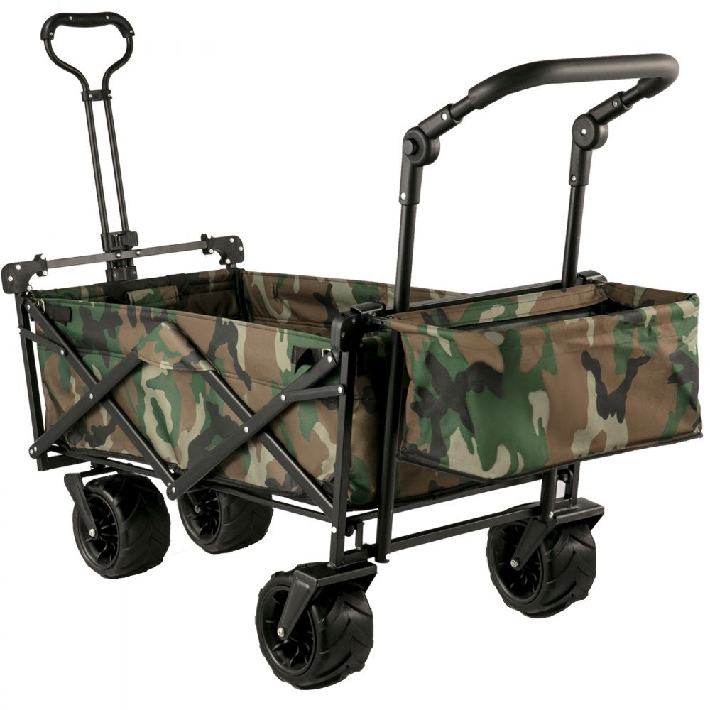 VV-CWC-CAM - 220 lb Capacity Collapsible Wagon with Removable Canopy