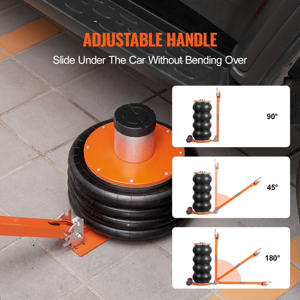 ZG-I+ - 6 Ton Adjustable Air Jack for Easy Vehicle Maintenance