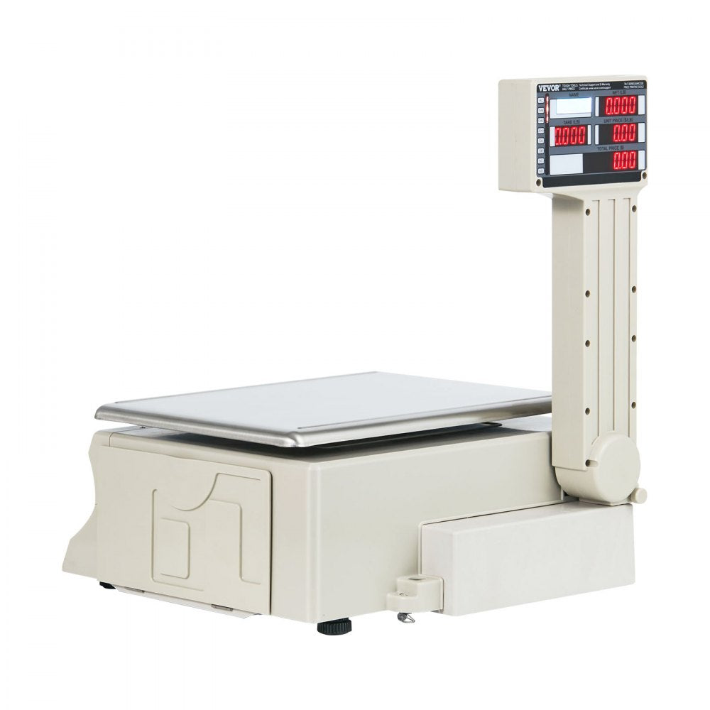 TM-30F - 66 lb Stainless Steel Price Computing Scale with Built-in Printer
