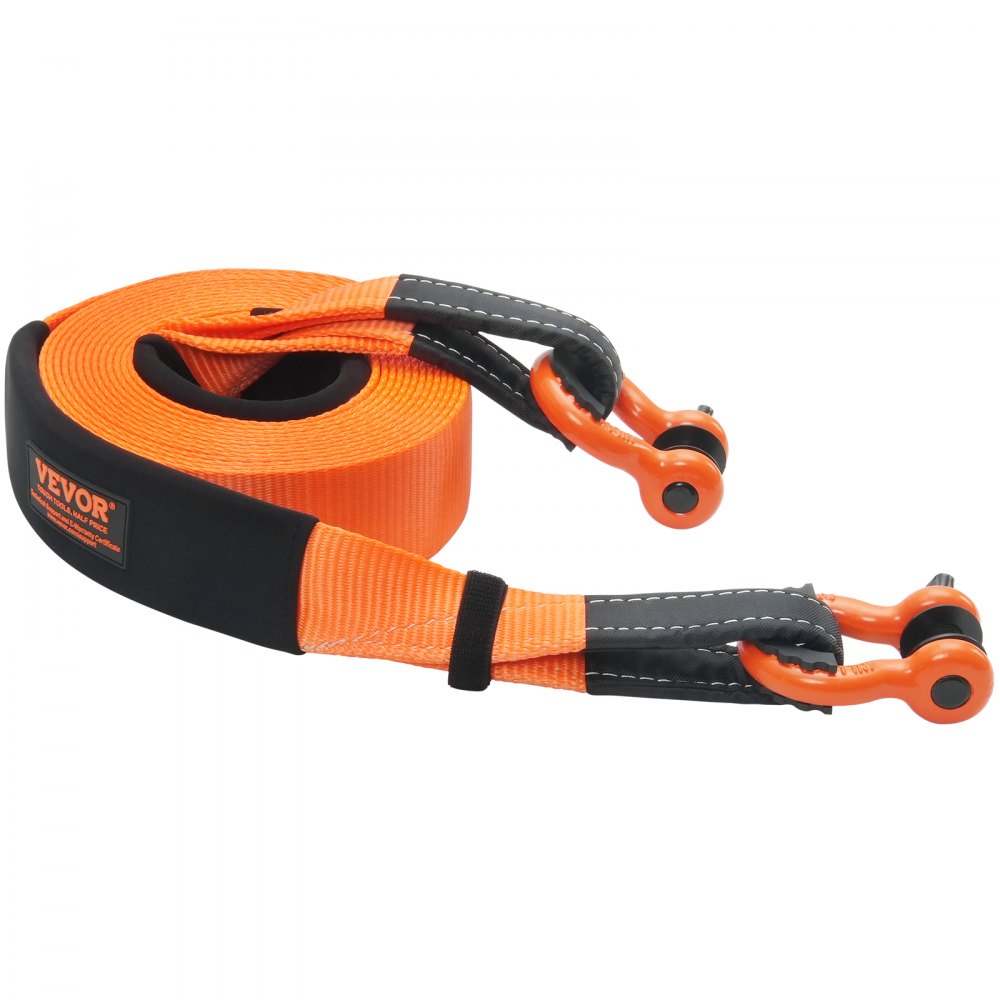 LC-RL03 - Heavy-Duty 3" x 30 ft Tow Strap - 36,000 lbs Strength