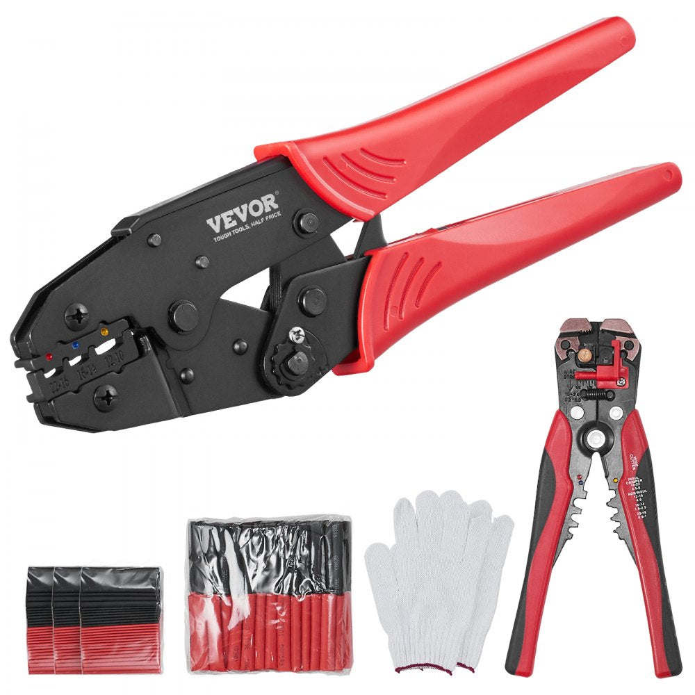 HS-30R+HS-D1 - Precision Ratcheting Crimping Tool for AWG22-10 Connectors