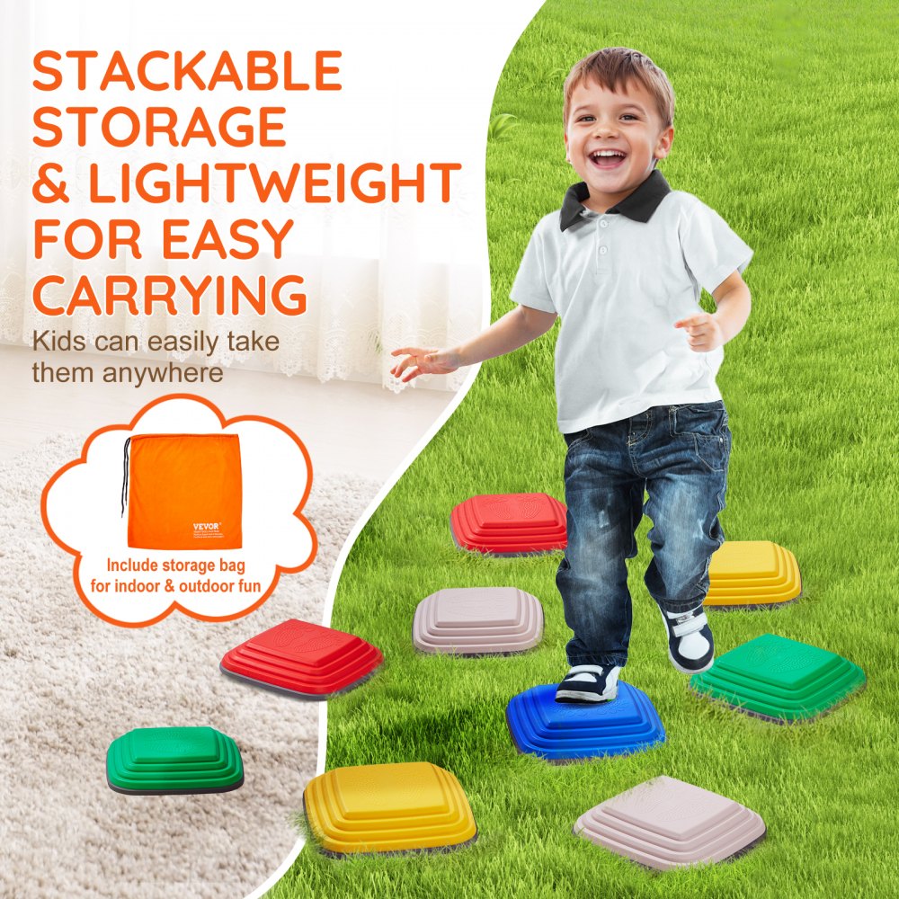 LY-0099A - Colorful Kids Stepping Stones for Balance & Fun Activities
