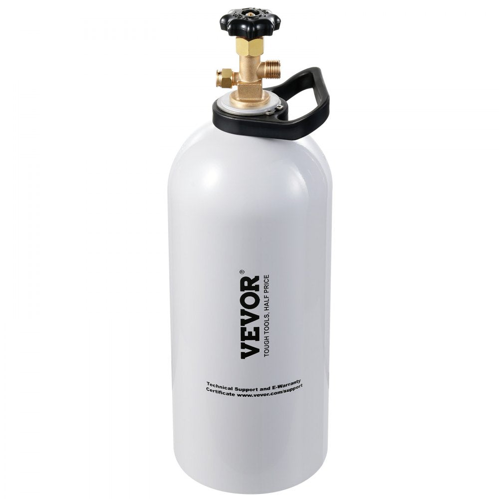 RY-175-3000-H-01 - 10 lbs Aluminum CO2 Tank with CGA320 Valve, DOT Approved