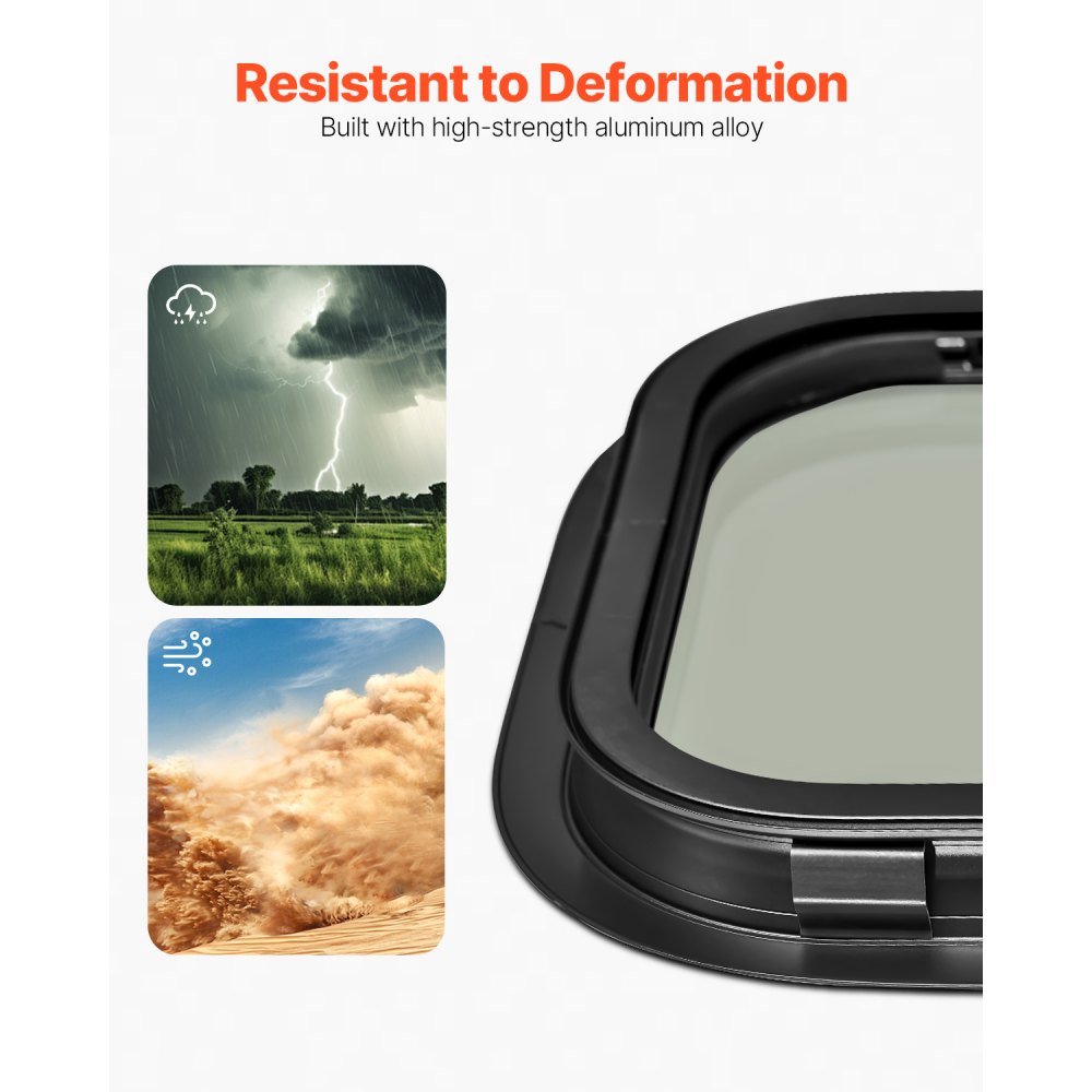 SSTLC305x559 - Tinted 12" x 22" Vertical RV Window with Security Lock and Screen