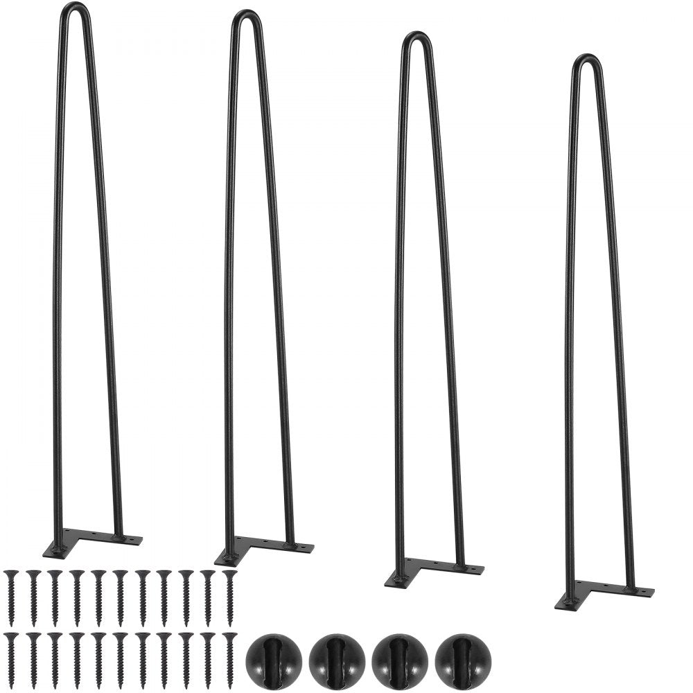 T10569-28 - 28" Durable Hairpin Legs for Stylish DIY Furniture Projects