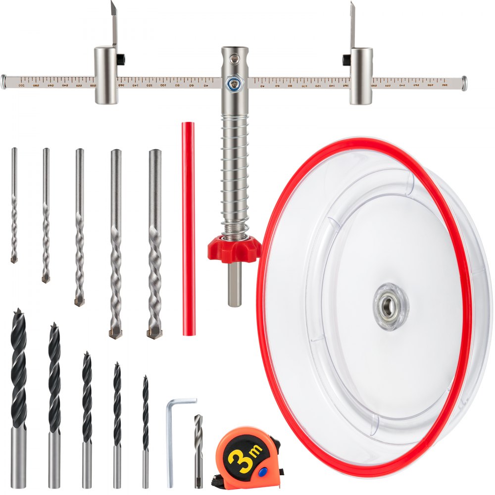 FJKKQ-40-300 - Adjustable Hole Saw Kit for Precise Cuts (1-5/8" to 11-13/16")